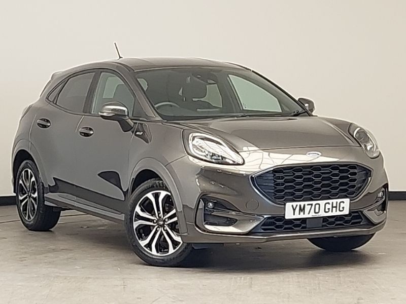Grey Used 2020 Ford Puma ST-Line Hatchback | £17,598 (Fair price) - Image 1/4