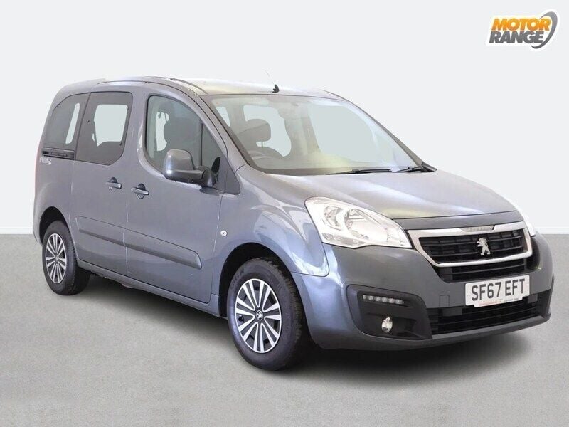 Grey Used 2018 Peugeot Partner Access MPV | £9,895 (Fair price) - Image 1/4