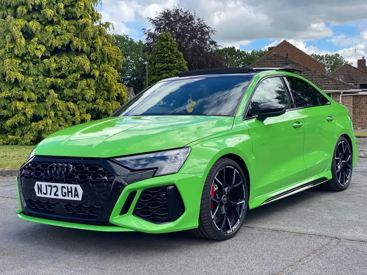 Used Audi RS3 Advanced 400 HP (294 kW) 2022 Green Sedan
