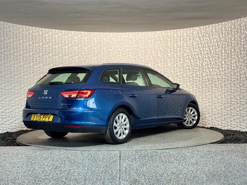 Used Seat Leon Ecomotive 2015 Blue Estate