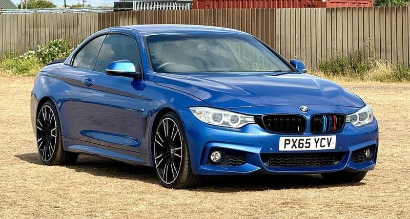 Blue Used 2015 BMW 420 M Sport Cabriolet | £9,900 (Fair price) - Image 1/4