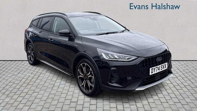 Black Used 2024 Ford Focus Active X Estate | £23,430 (Expensive) - Image 1/4