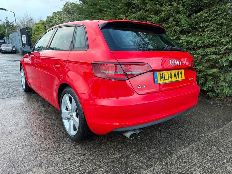 Used Audi A3 Sport 2014 Red Hatchback