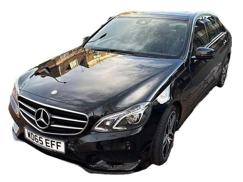 Used Mercedes E220 AMG 2015 Black Sedan