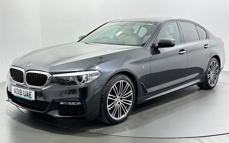 Used BMW 520 M Sport 190 HP (139 kW) 2018 Grey Sedan