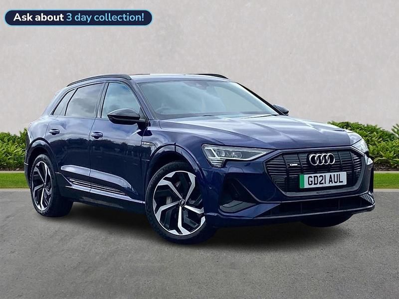 Used Audi e-tron Black Edition 300 kW (408 HP) 2021 Blue SUV