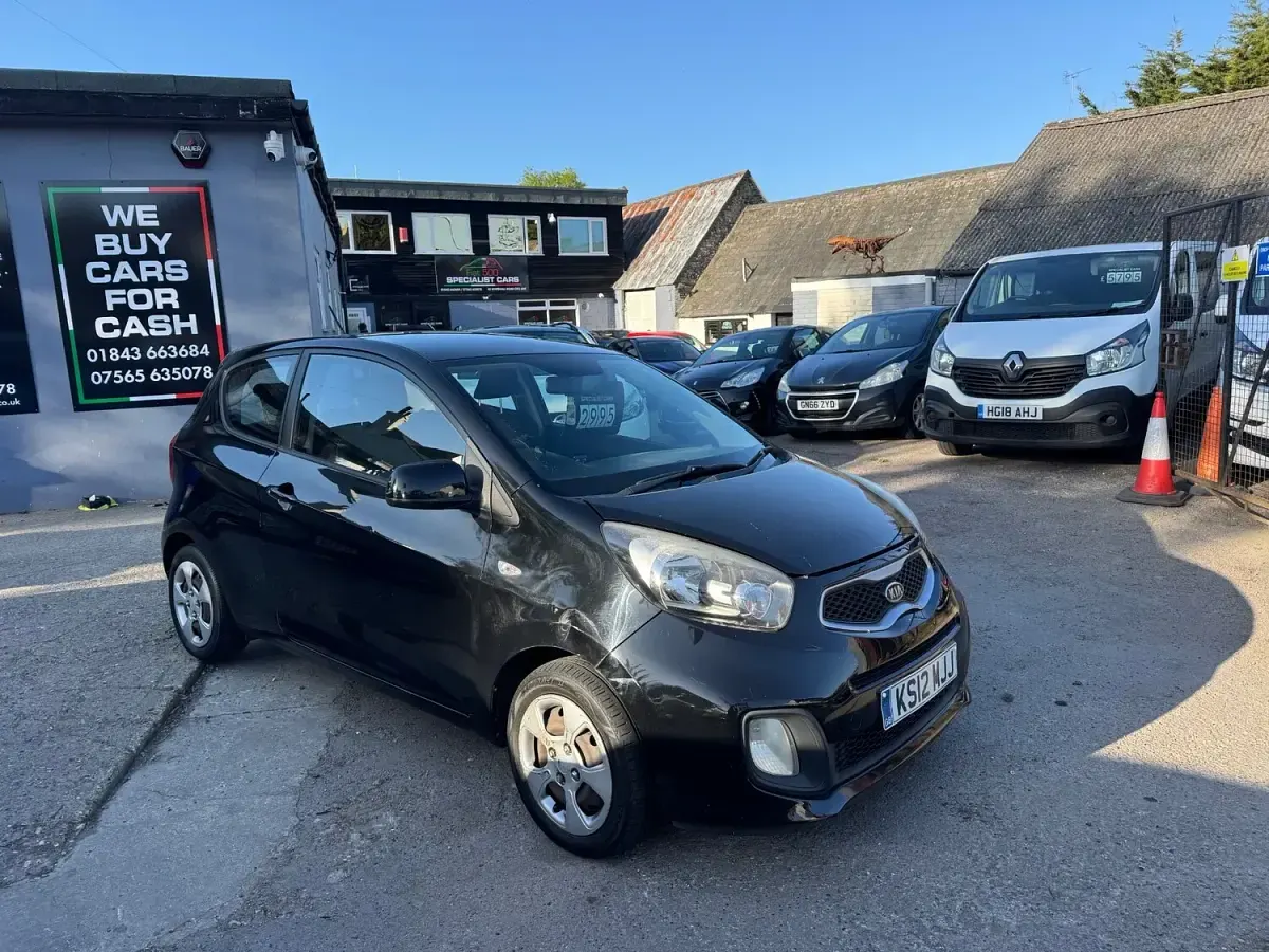 Used Kia Picanto 2012 Black Hatchback