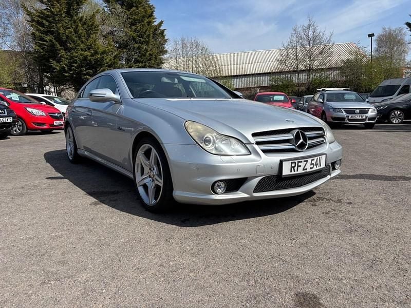 Silver Used 2008 Mercedes CLS320 Coupe | £2,795 (Fair price) - Image 1/4