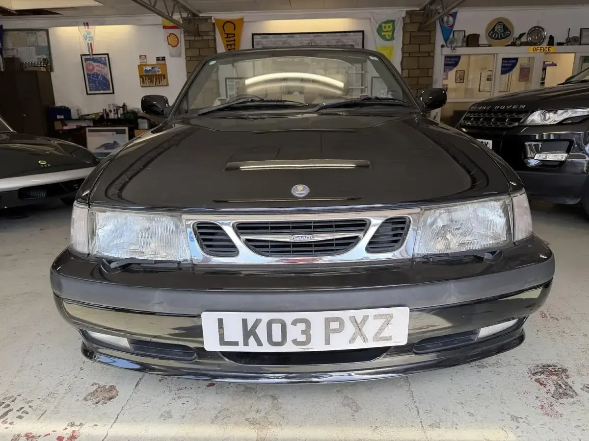 Used Saab 9-3 185 HP (136 kW) 2003 Black Cabriolet