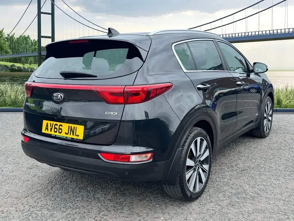 Used Kia Sportage 134 HP (98 kW) 2016 Black SUV