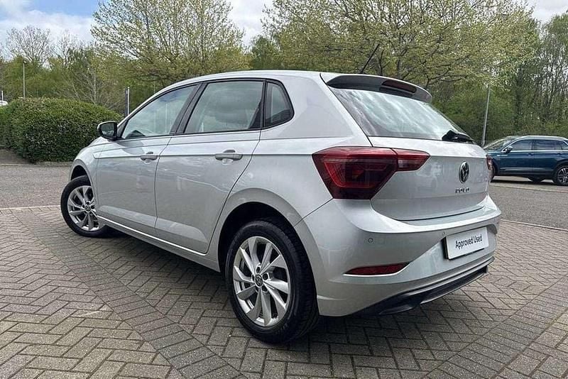 Used VW Polo Style 95 HP (69 kW) 2022 Silver Hatchback
