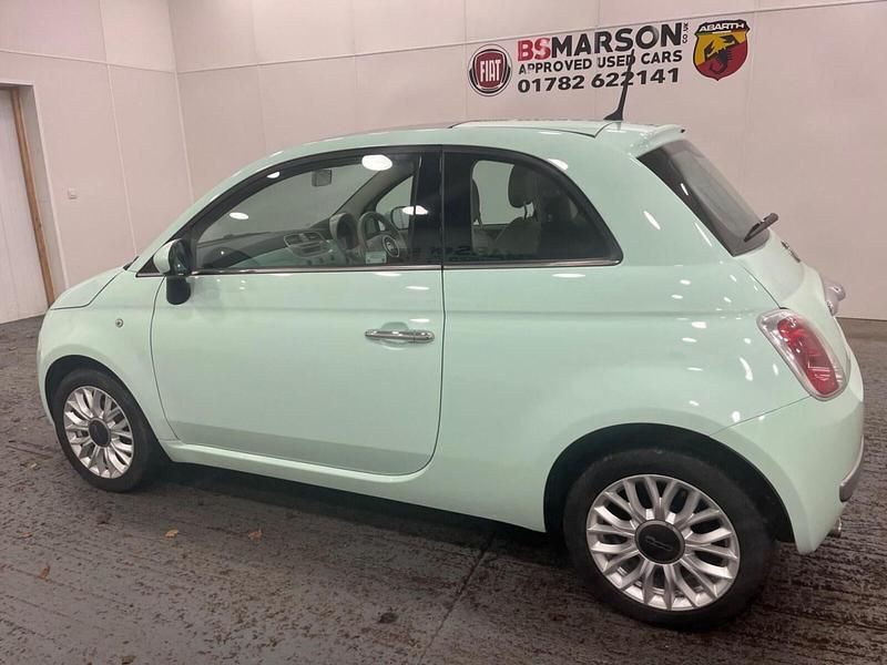 Used Fiat 500 Lounge 69 HP (50 kW) 2014 Green Hatchback