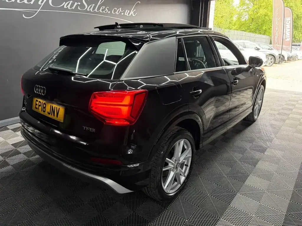 Used Audi Q2 S-Line 150 HP (110 kW) 2018 Black SUV