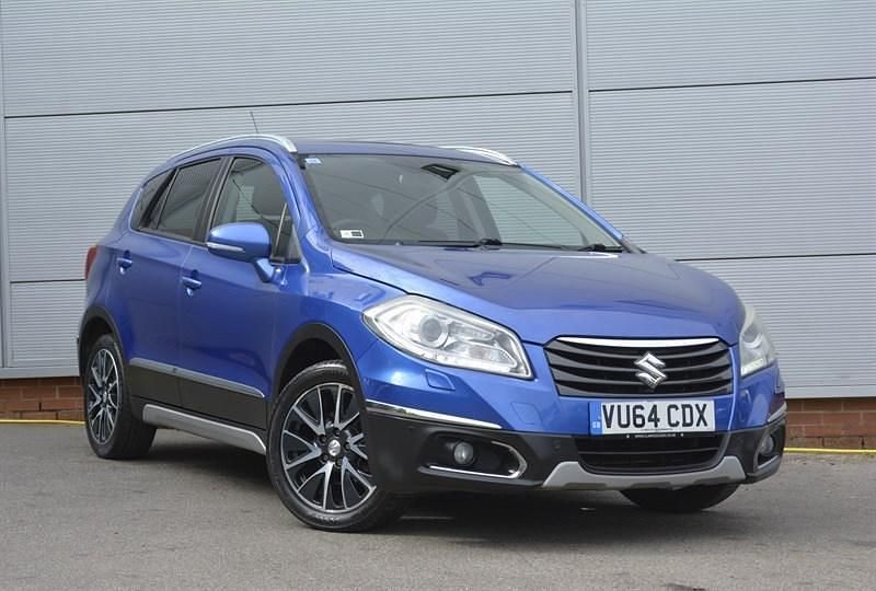 Boost blue Used 2014 Suzuki SX4 S-Cross SZ5 SUV | £7,995 (A bit pricey) - Image 1/4