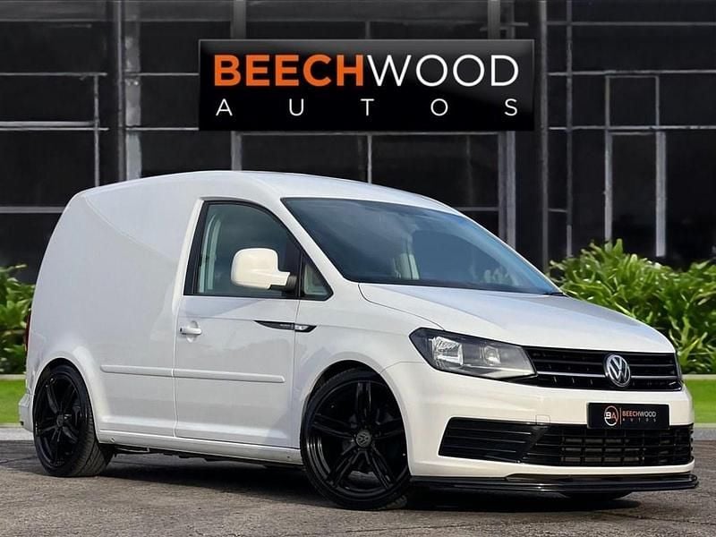 White Used 2017 VW Caddy Startline MPV | £12,000 (A bit pricey) - Image 1/4