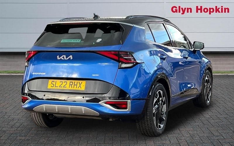Used Kia Sportage GT-Line S 150 HP (110 kW) 2022 Blue SUV