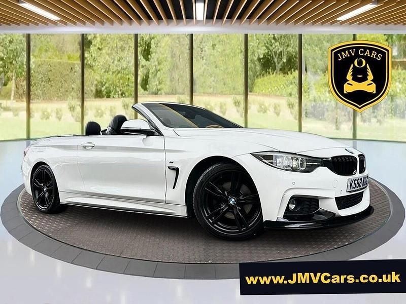 White Used 2018 BMW 420 M Sport Cabriolet | £12,475 (Fair price) - Image 1/2