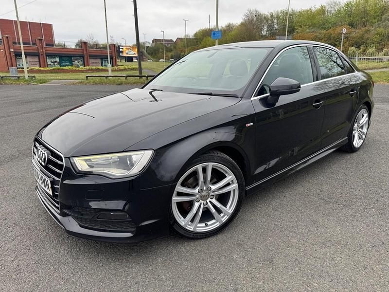Used Audi A3 S-Line 2014 Black Sedan