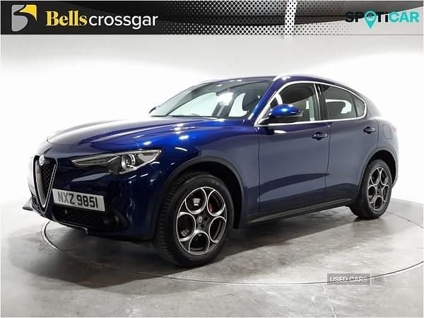 Used Alfa Romeo Stelvio Edizione Speciale 210 HP (154 kW) 2019 Blue SUV