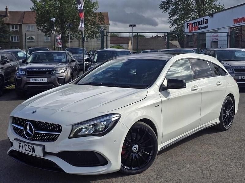 White Used 2018 Mercedes CLA220 Shooting Brake Estate | £15,990 (Expensive) - Image 1/4