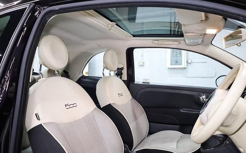 Used Fiat 500 Lounge 105 HP (77 kW) 2014 Mauve/purple Hatchback