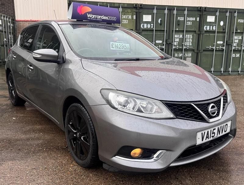 Grey Used 2015 Nissan Pulsar N-TEC Hatchback | £4,095 (Fair price) - Image 1/4