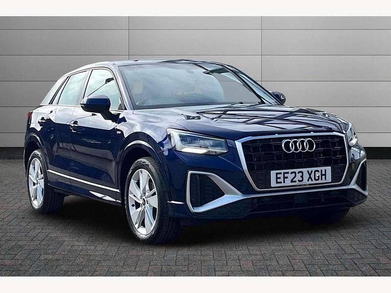 Navarra blue Used 2023 Audi Q2 S-Line SUV | £22,450 (Fair price) - Image 1/4