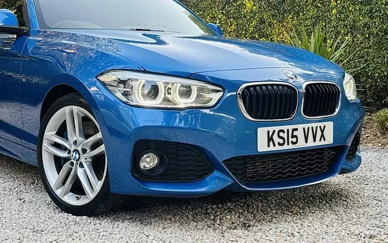 Used BMW 118 M Sport 136 HP (100 kW) 2015 Blue Hatchback