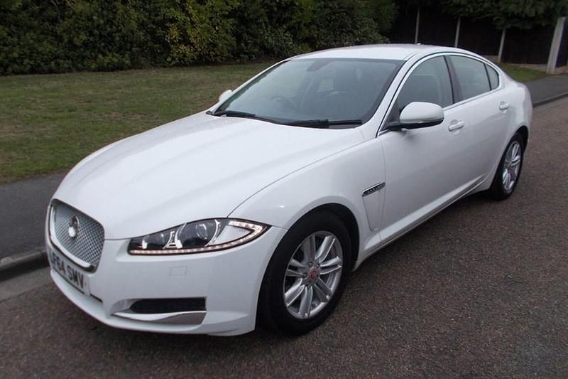 White Used 2014 Jaguar XF Luxury Sedan | £6,690 (Fair price) - Image 1/1