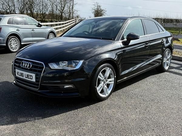 Used Audi A3 Sport 110 HP (80 kW) 2016 Black Sedan