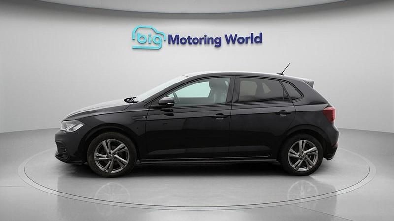 Used VW Polo R-line 95 HP (69 kW) 2023 Black Hatchback