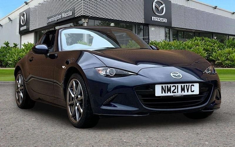 Blue Used 2021 Mazda MX5 Inclusive Cabriolet | £19,790 (Fair price) - Image 1/3
