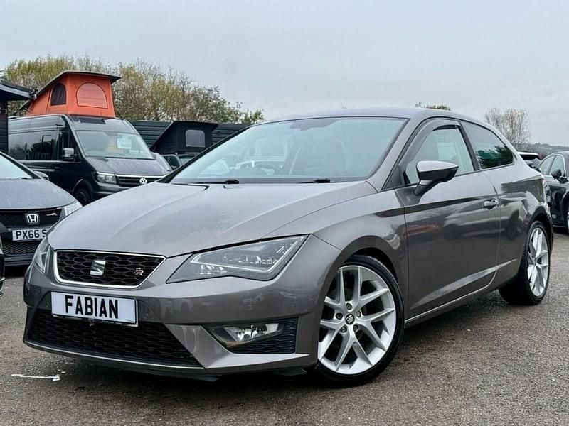 Grey Used 2014 Seat Leon FR Sport Coupe | £5,991 (Good price) - Image 1/4