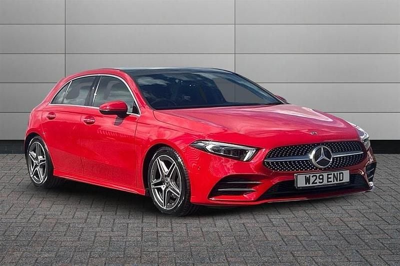 Red Used 2019 Mercedes A200 AMG Line Premium Plus Hatchback | £20,990 (A bit pricey) - Image 1/4