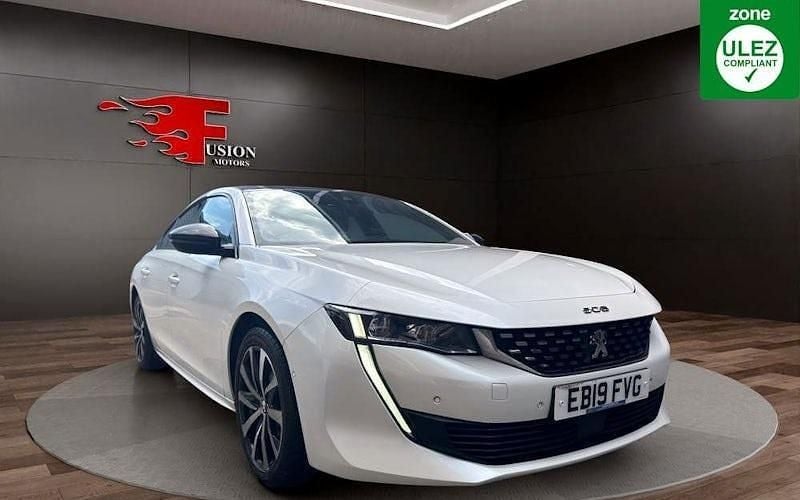 White Used 2019 Peugeot 508 GT-line Hatchback | £12,600 (Fair price) - Image 1/4
