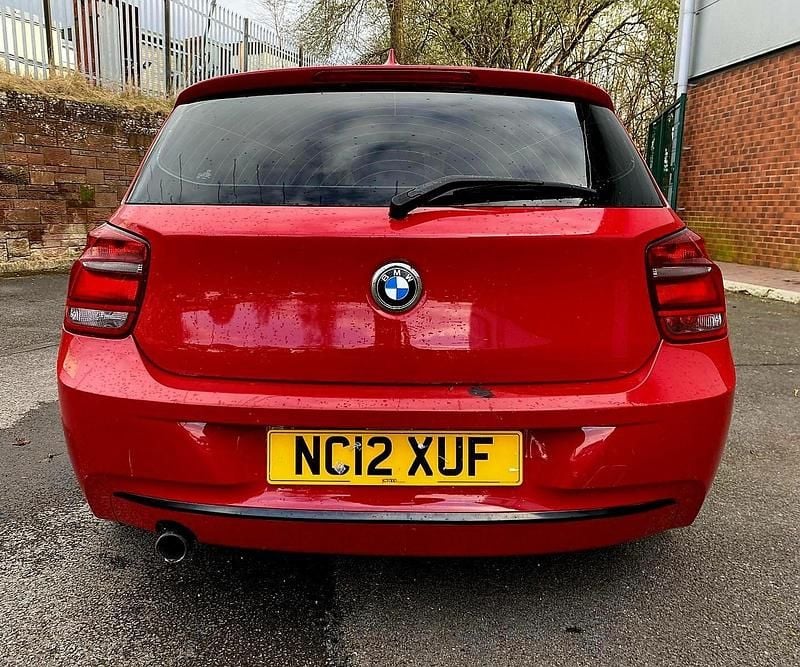 Usado BMW 118 Sport Line 2012 Vermelho Citadino