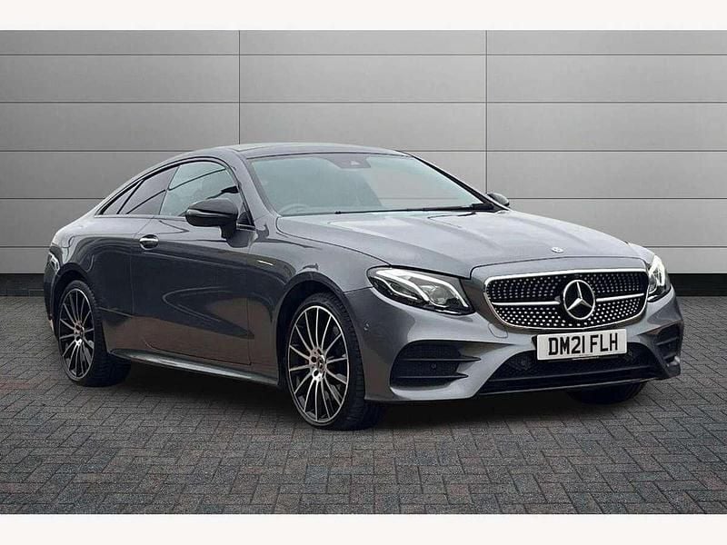 Selenite grey Used 2021 Mercedes E400 AMG line Coupe | £34,990 (Good price) - Image 1/4