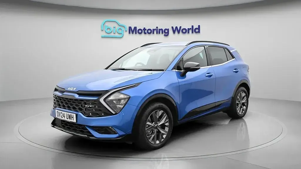 Used Kia Sportage GT-Line 226 HP (166 kW) 2024 Blue SUV