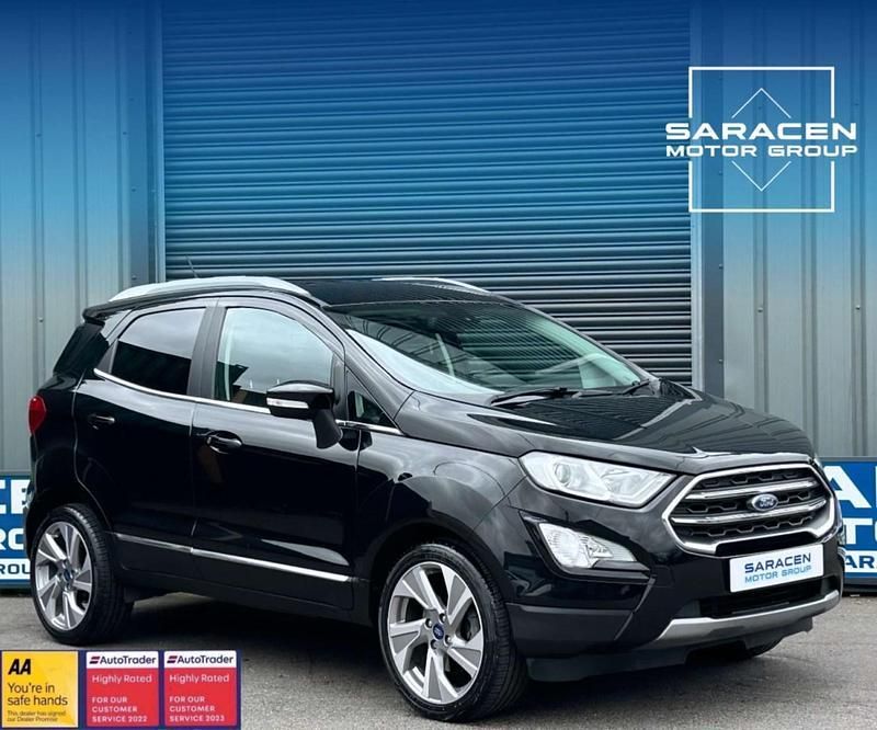 Black Used 2019 Ford Ecosport Titanium SUV | £8,495 (Fair price) - Image 1/3