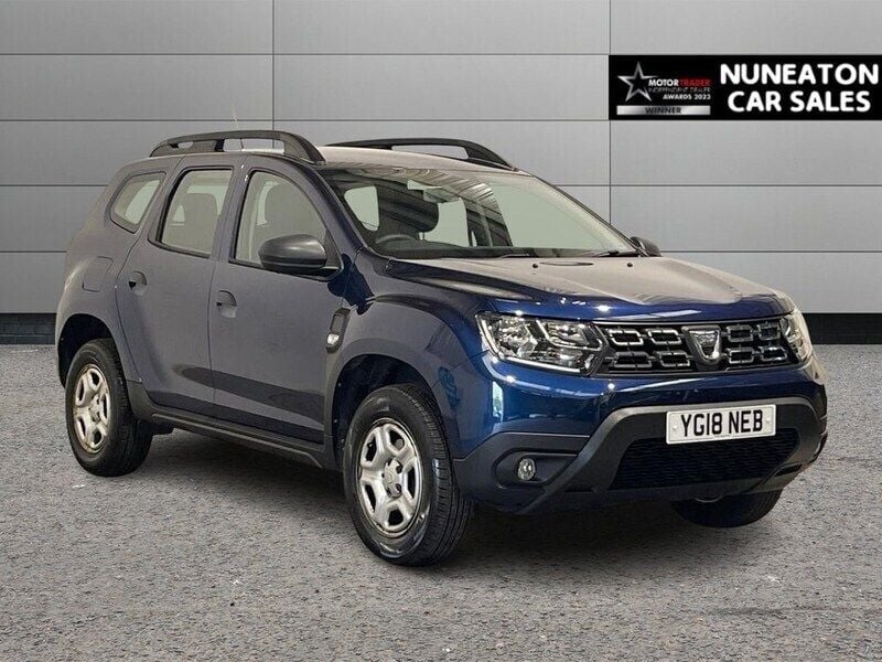 Blue Used 2018 Dacia Duster Essentiel SUV | £7,200 (Good price) - Image 1/4