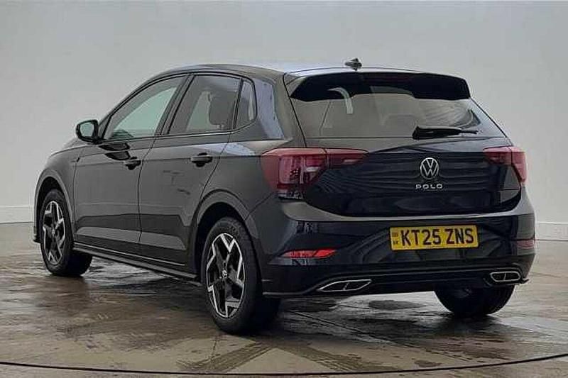 Used VW Polo R-line 115 HP (84 kW) 2025 Black Hatchback