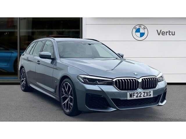 Blue Used 2022 BMW 520 M Sport Estate | £31,000 (Fair price) - Image 1/4