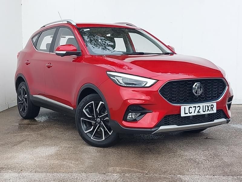 Red Used 2022 MG ZS Exclusive Sedan | £14,998 (Fair price) - Image 1/4