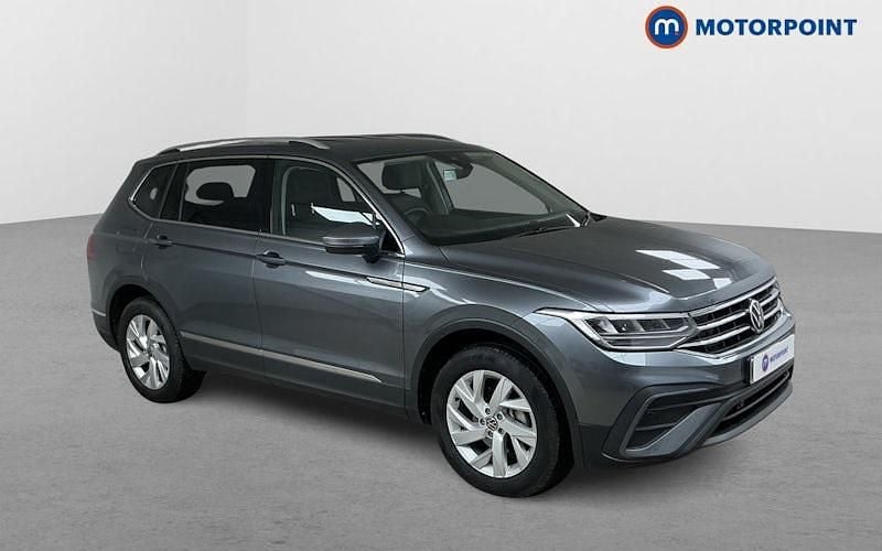 Grey Used 2023 VW Tiguan Allspace Life SUV | £26,449 (Good price) - Image 1/4