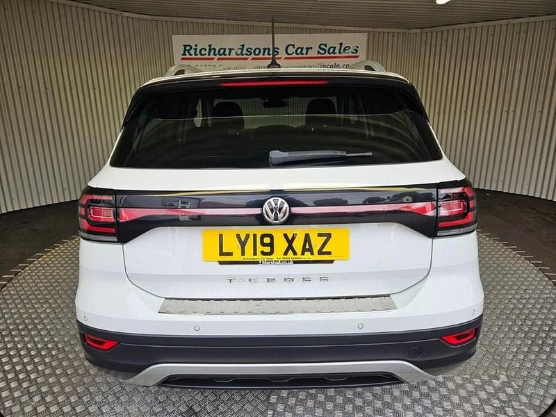 Used VW T-Cross Edition 115 HP (84 kW) 2019 White SUV