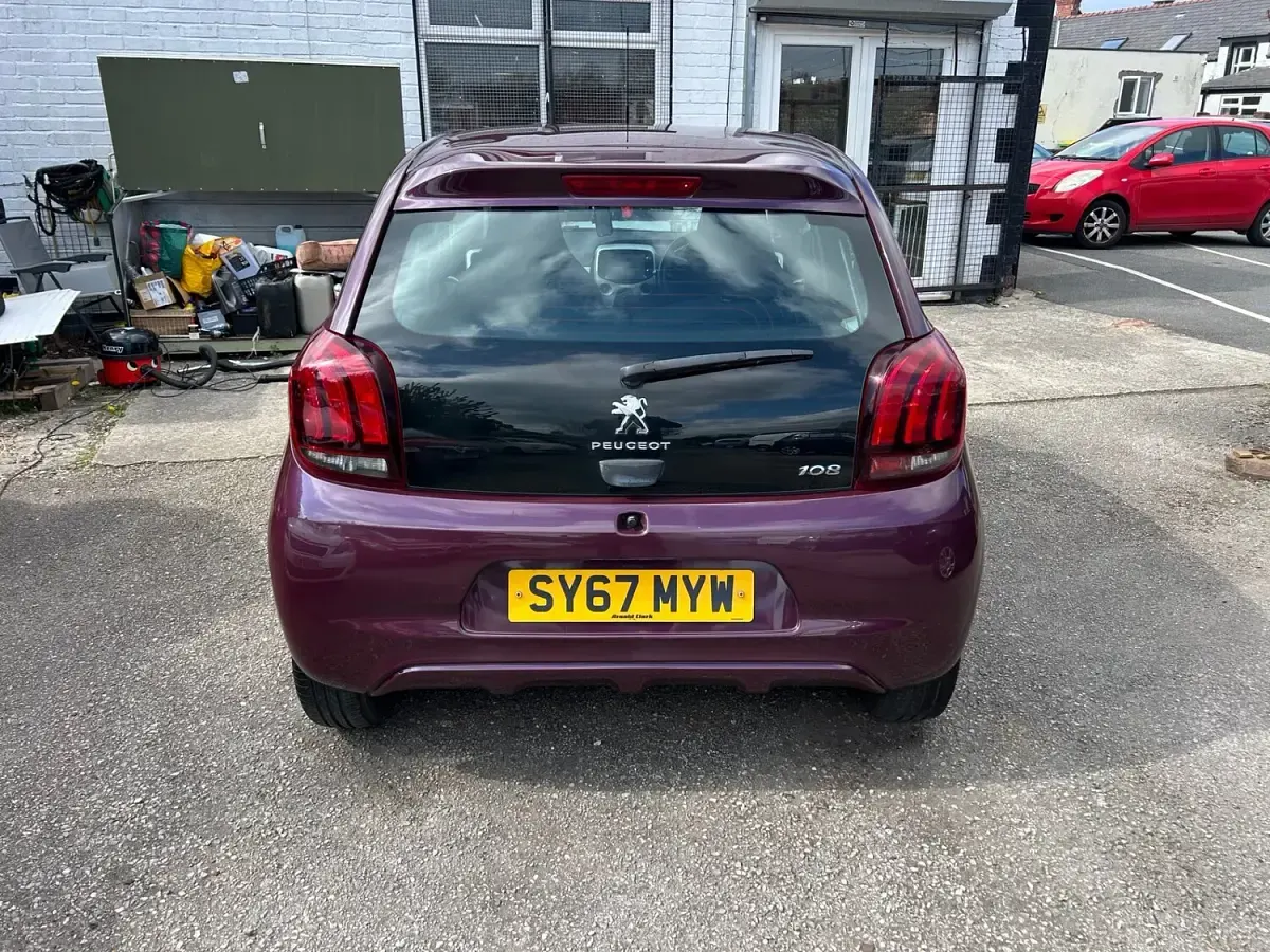 Used Peugeot 108 Active 2017 Mauve Hatchback