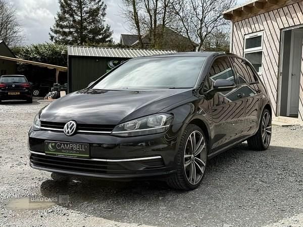 Used VW Golf VII SE 115 HP (84 kW) 2018 Black Hatchback