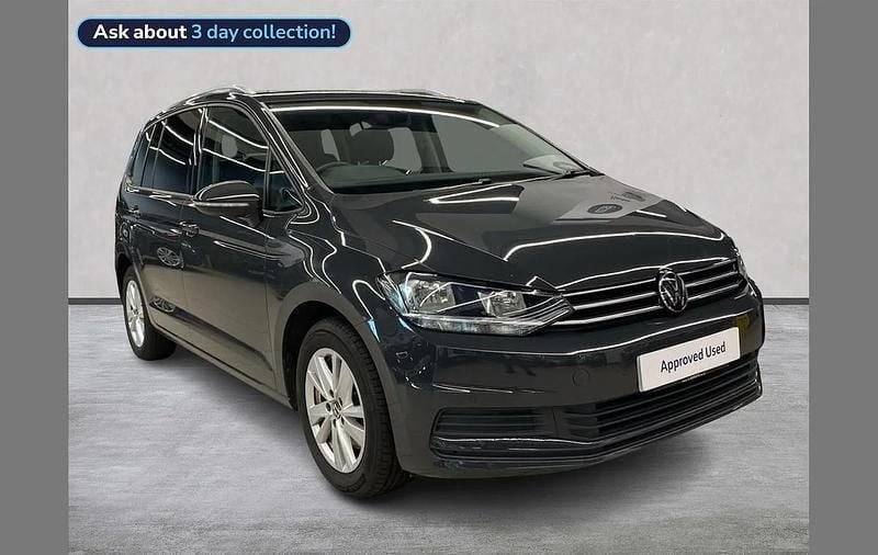 Grey Used 2021 VW Touran Family MPV | £20,199 (Fair price) - Image 1/4