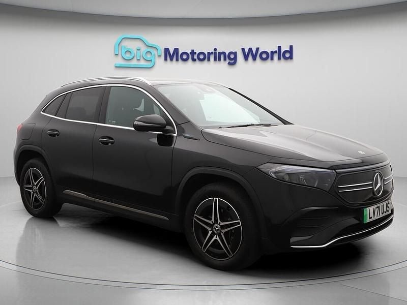 Black Used 2021 Mercedes EQA300 AMG line SUV | £22,200 (Fair price) - Image 1/4