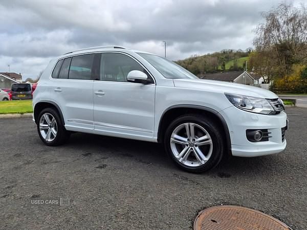 Used VW Tiguan R-line Edition 150 HP (110 kW) 2016 White SUV